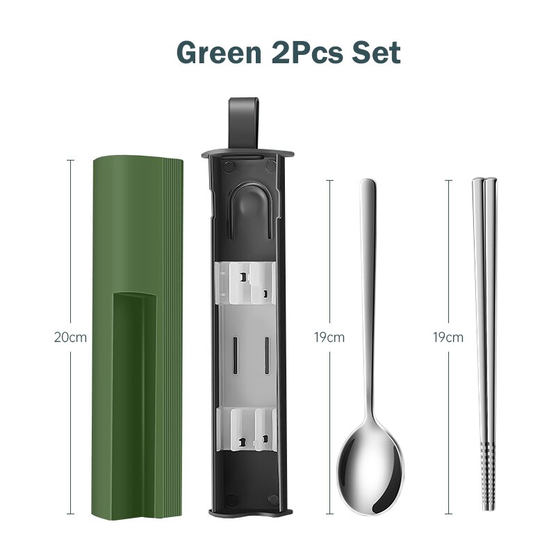 Green 2Pcs Set