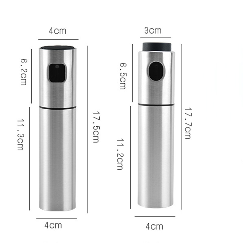 2PCS Stainless steel